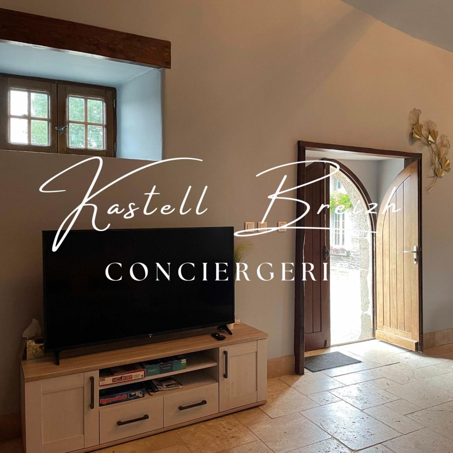 La Longere Du Manoir Villa Laniscat Eksteriør billede
