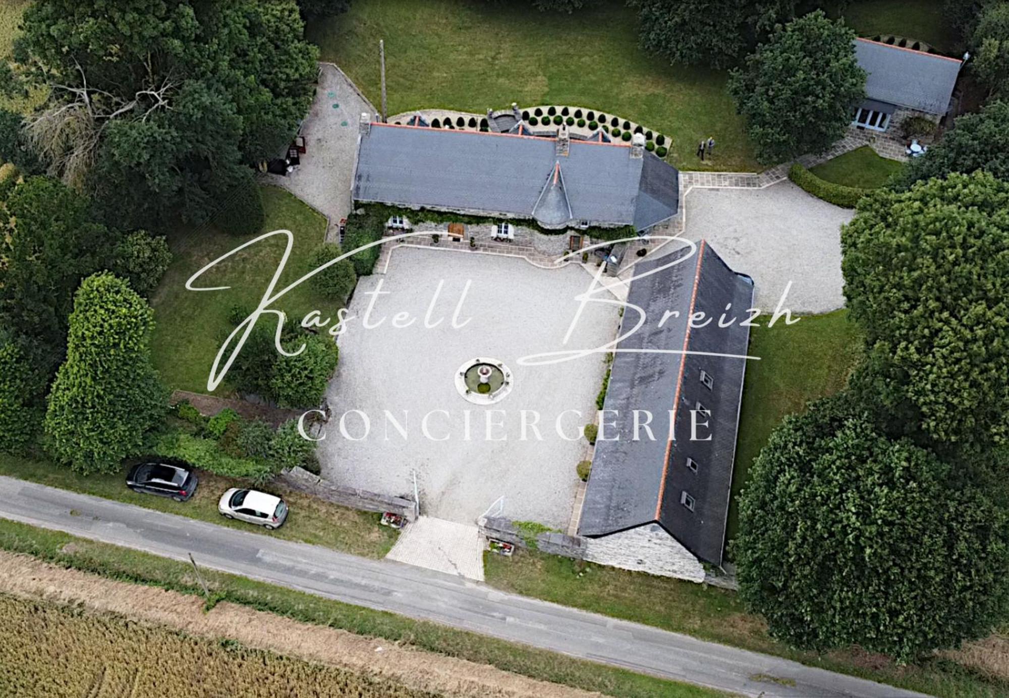 La Longere Du Manoir Villa Laniscat Eksteriør billede