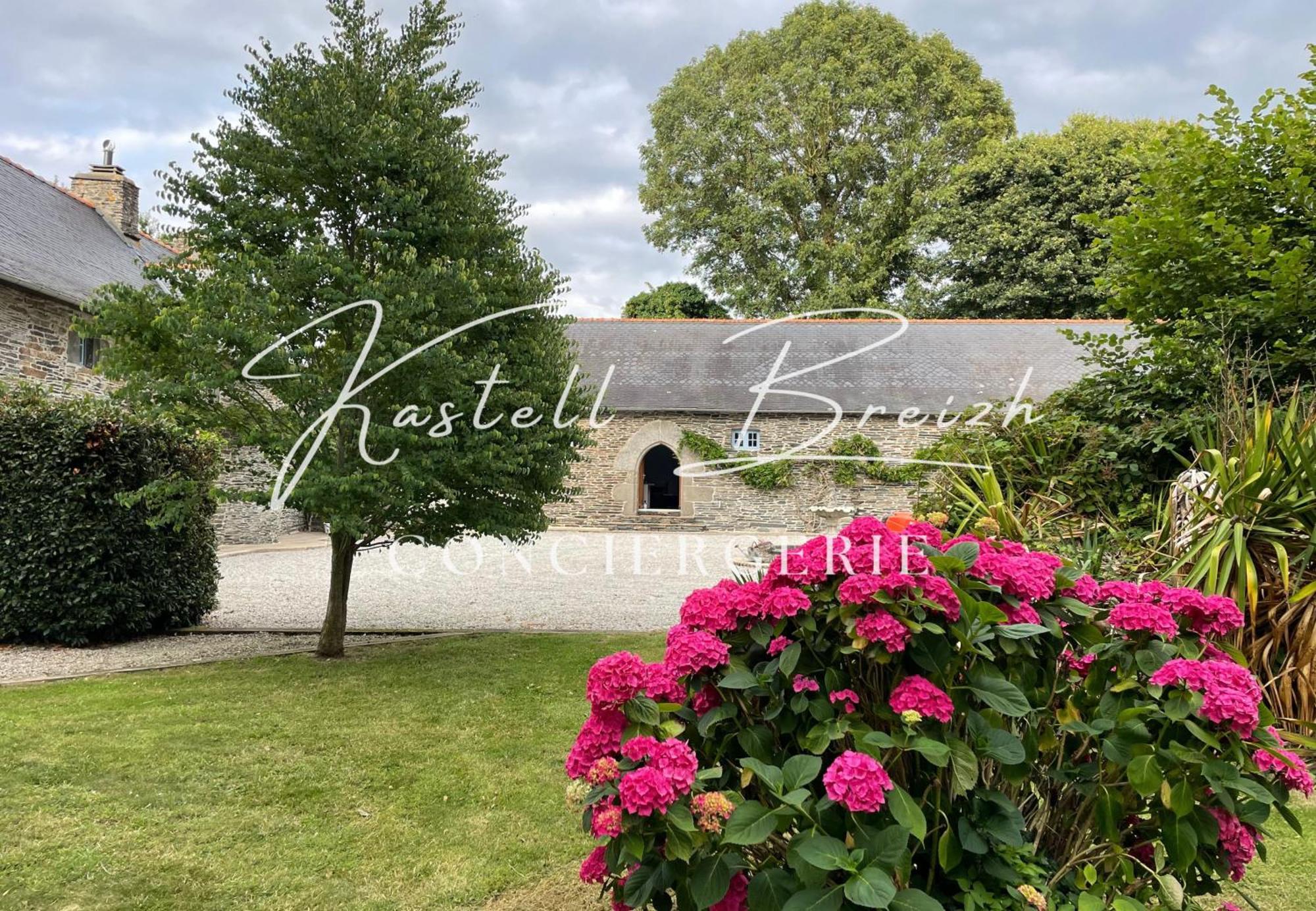 La Longere Du Manoir Villa Laniscat Eksteriør billede